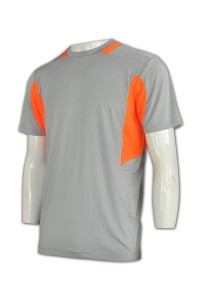 T505 自製 tee shirt 印班  團體TEE設計 大量訂做     中灰色